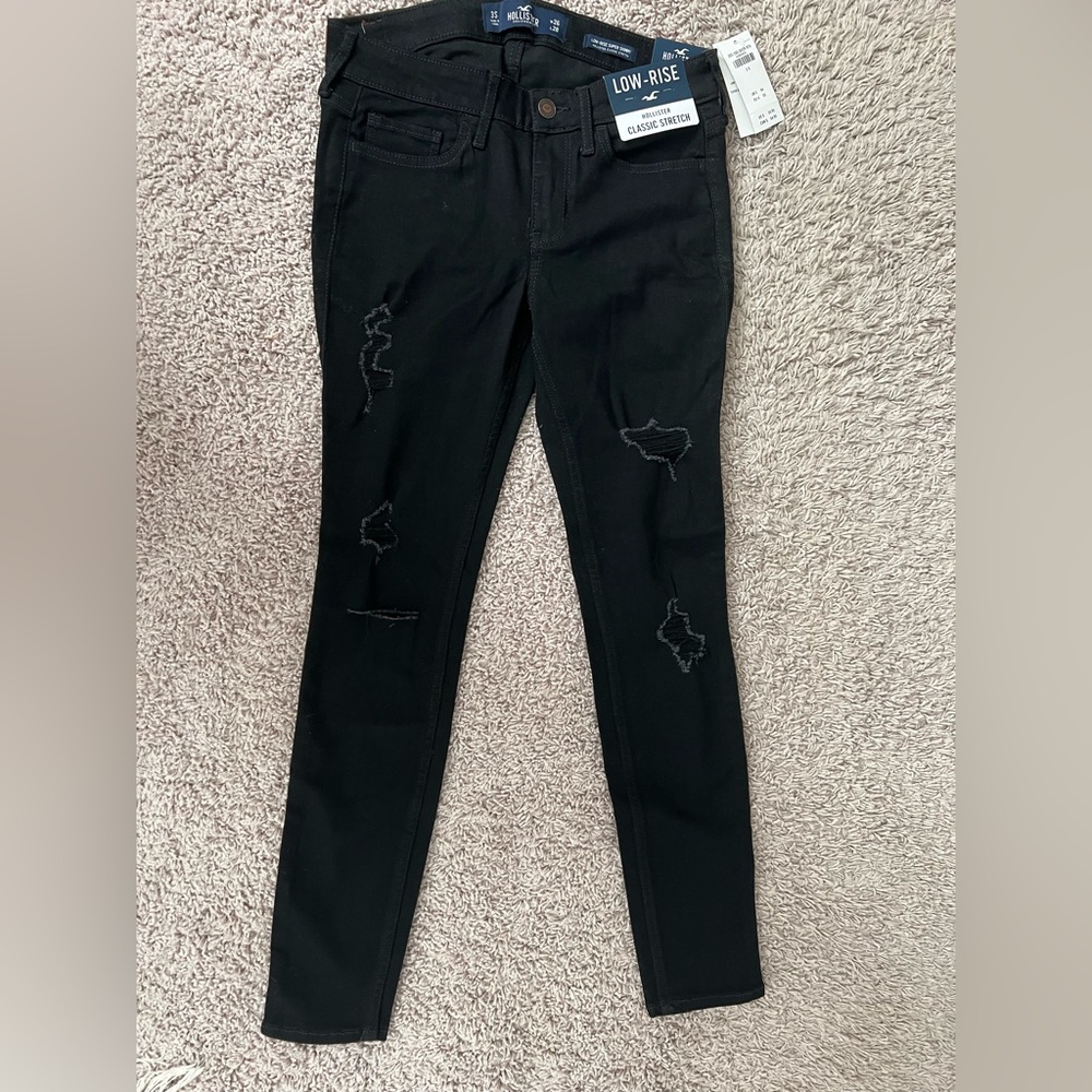Hollister Low Rise Super Skinny Jeans Brand New With Tags Size 3S W26 L28